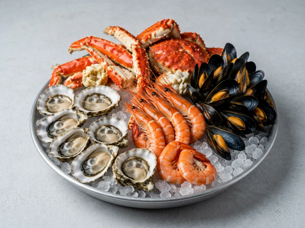 Fruits de mer plateau
